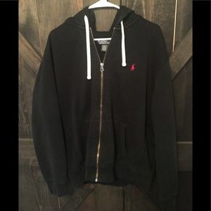 Black Polo hoodie